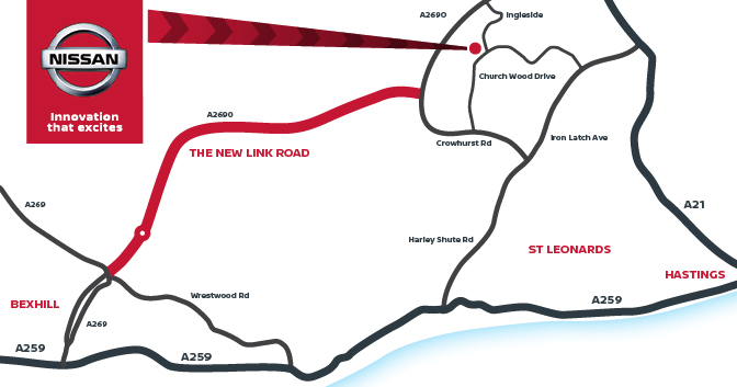 SLM Nissan Link Road Map