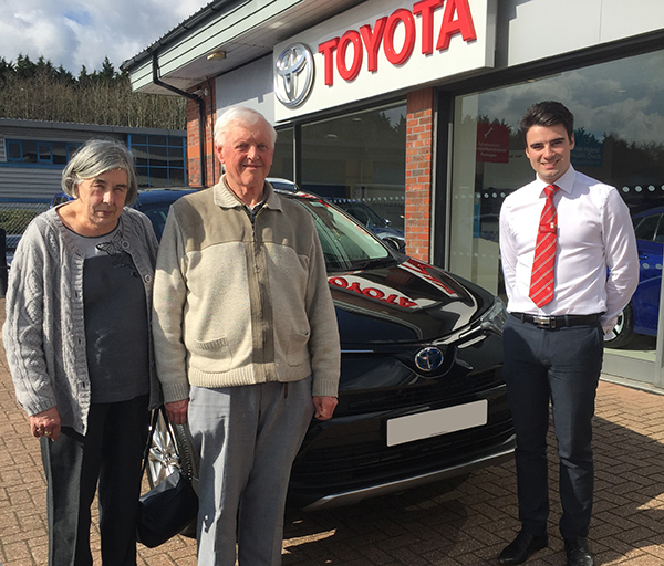 SLM Toyota Uckfield attend Hybrid Ride and Drive Experience