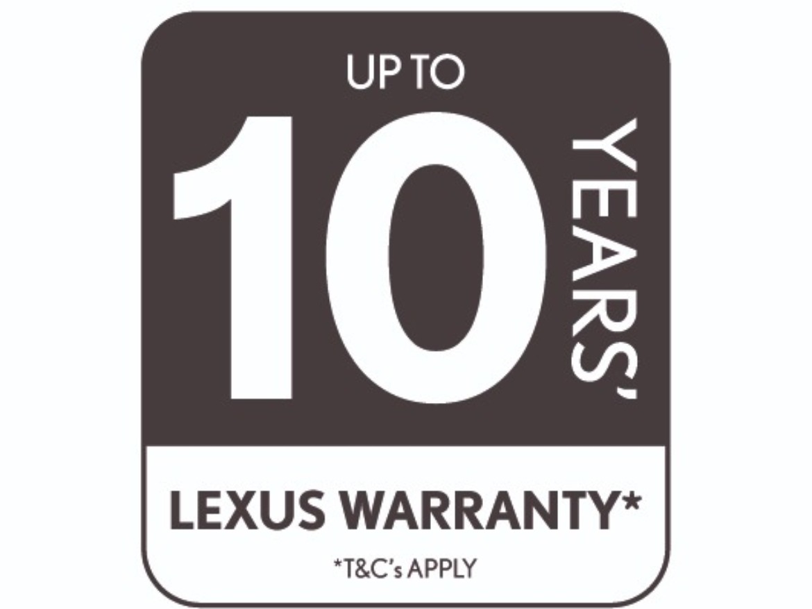 Up to 10 Years SLM Lexus Warranty