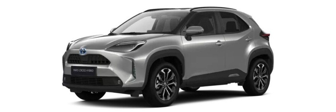Silver Toyota Yaris Cross Design