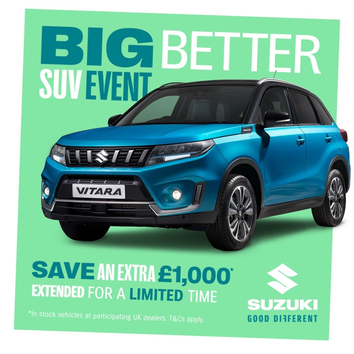 Suzuki Big Better SUV Event Extended Vitara