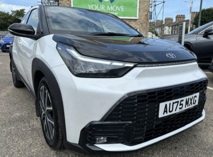 White 2025 Toyota AYGO X Hatchback Front-wheel drive Automatic